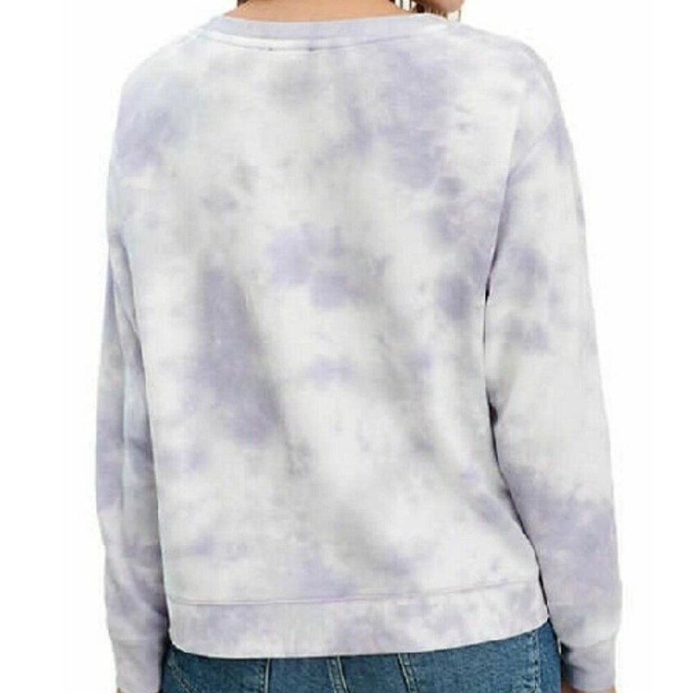 Splendid Women Thermal Tie Dye Top Long Sleeve - Picture 6 of 8
